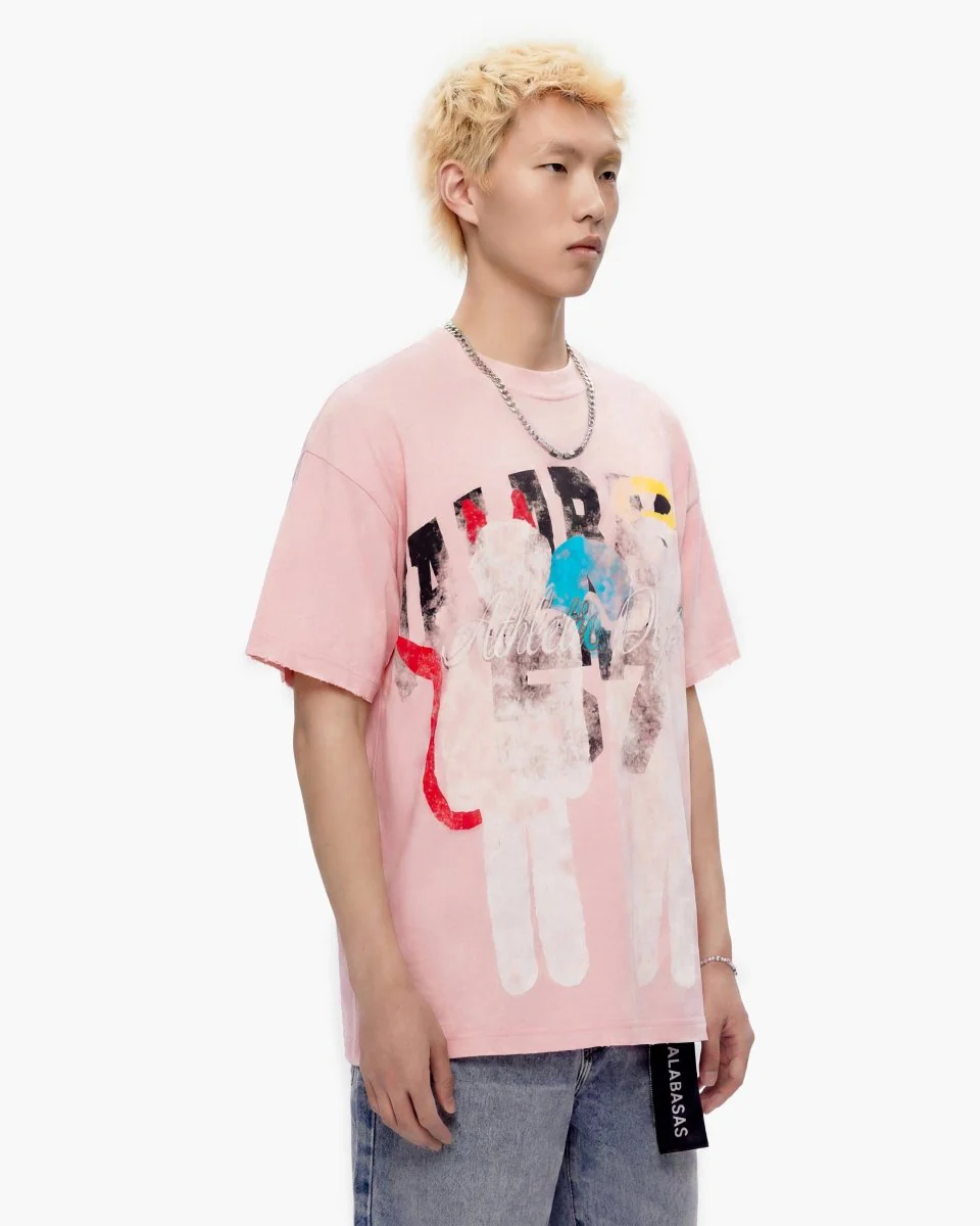 Angel Tee Pink - Image 3