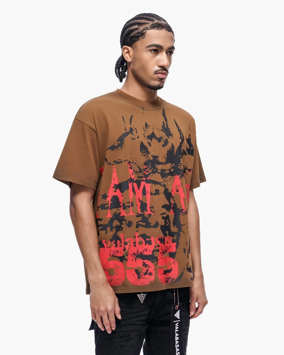 Art Tee Brown - Image 6