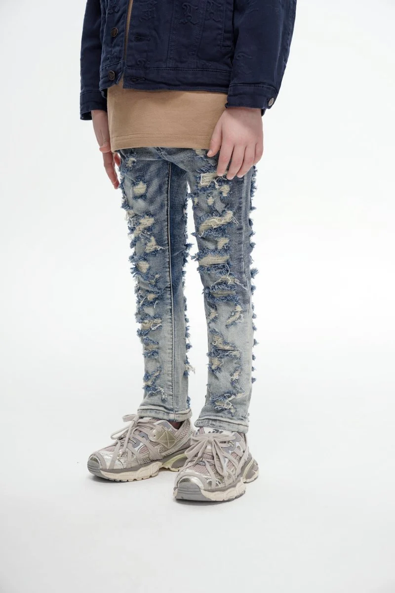 Kids Briggs Light Blue Skinny - Image 5