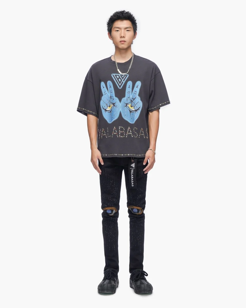 Calder Skinny Black Wash - Image 9