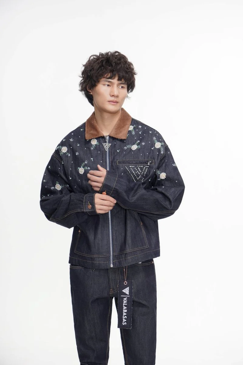 Charm Denim Blue Jacket - Image 6