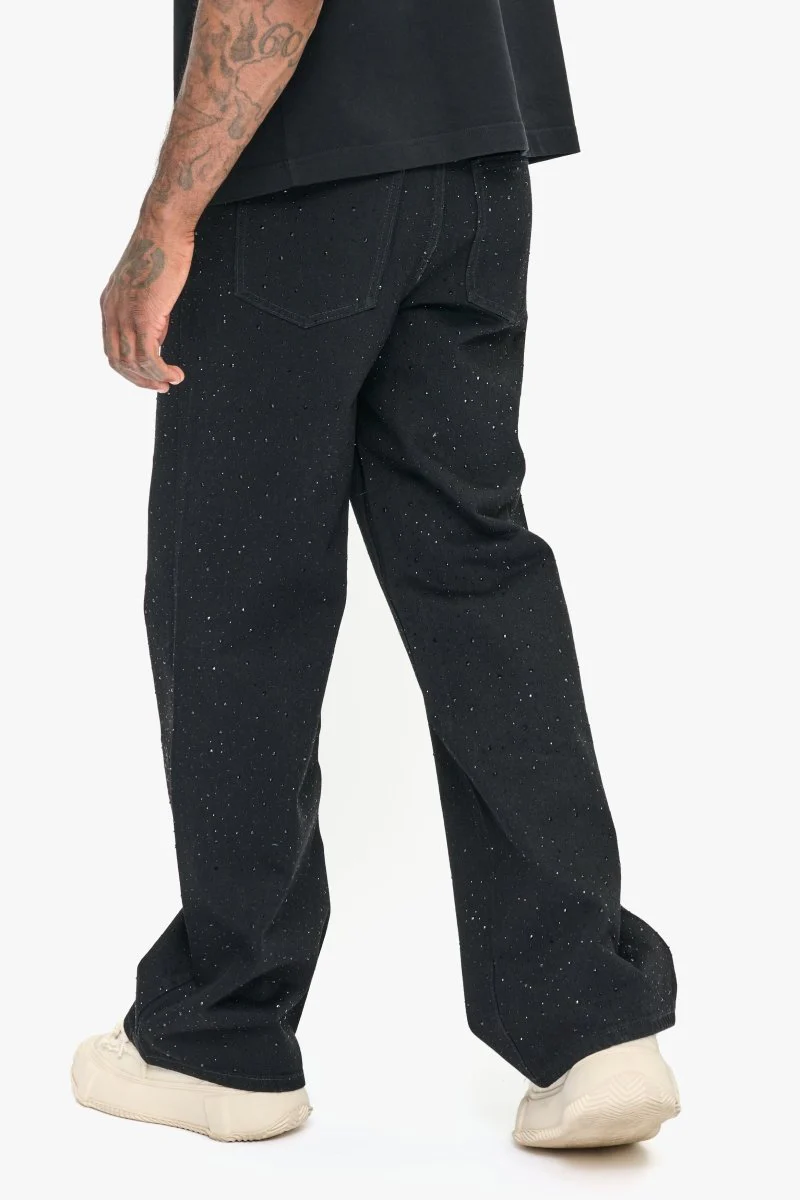 Convince Jet Black Baggy Jean - Image 5