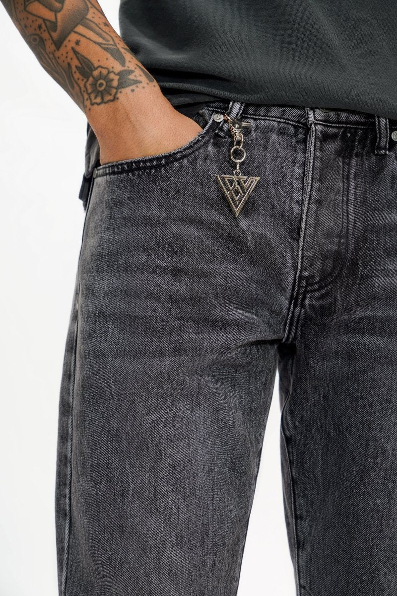 Different Straight Fit Jeans Grey - Image 5