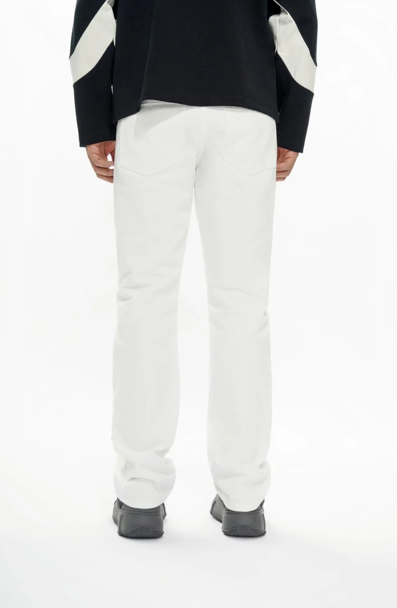 Different Straight Fit Jeans White - Image 7