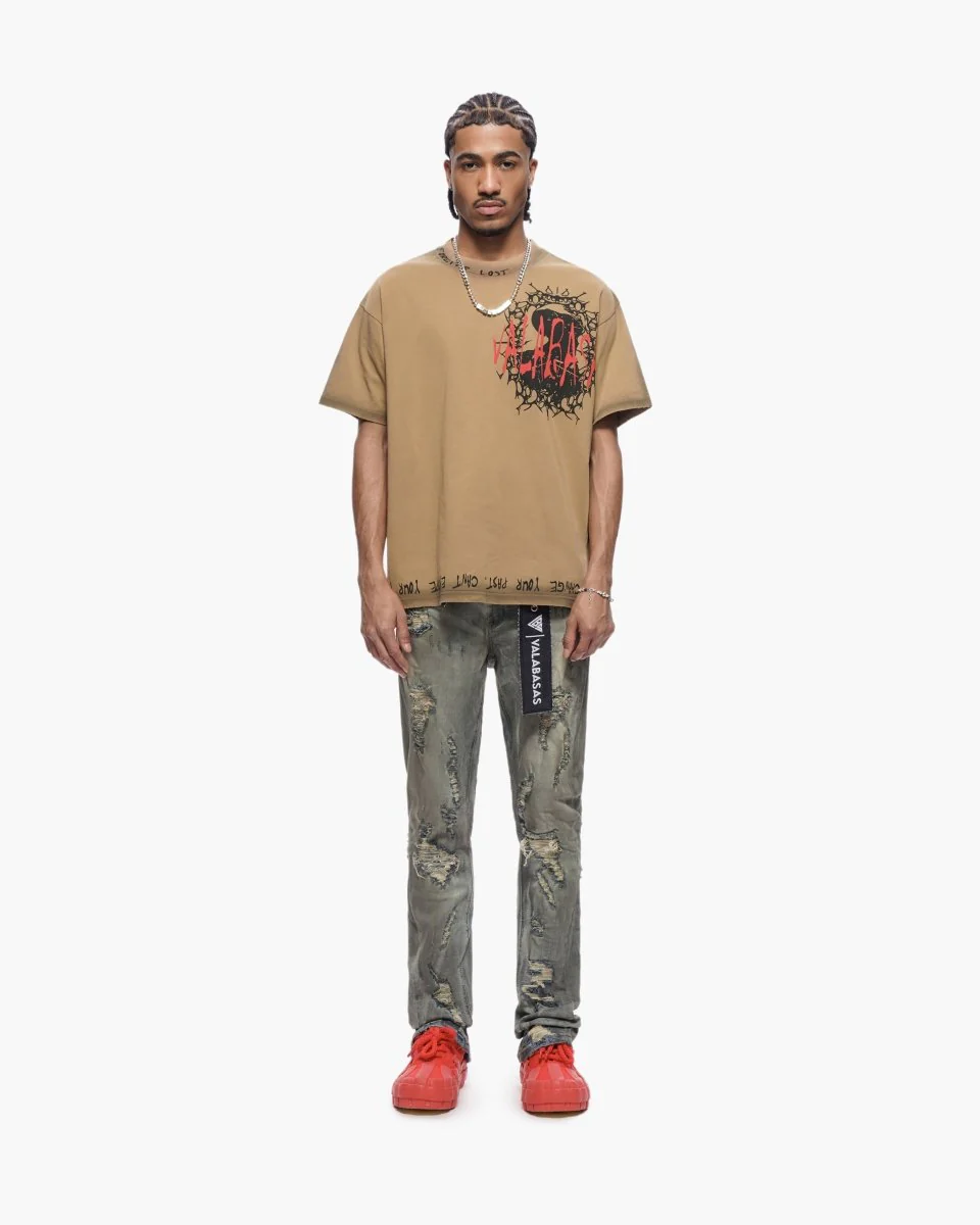 Escape Tee Khaki - Image 8