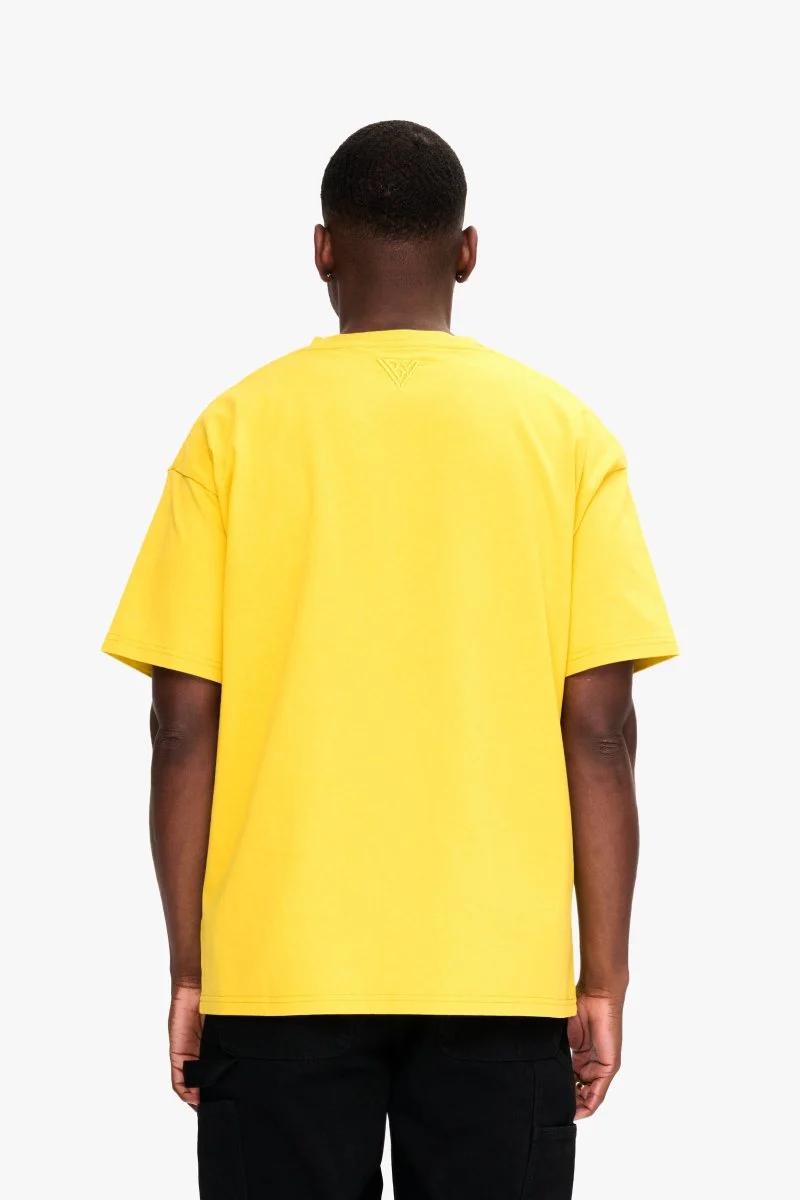 Essential Tee Yellow - Image 4