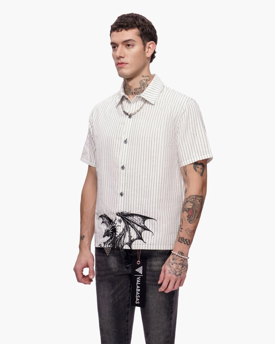 Fugazi Button Down Black/White - Image 8