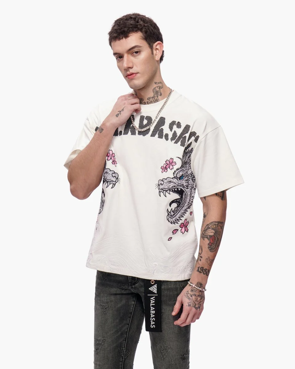 Ikari Tee Off White - Image 4