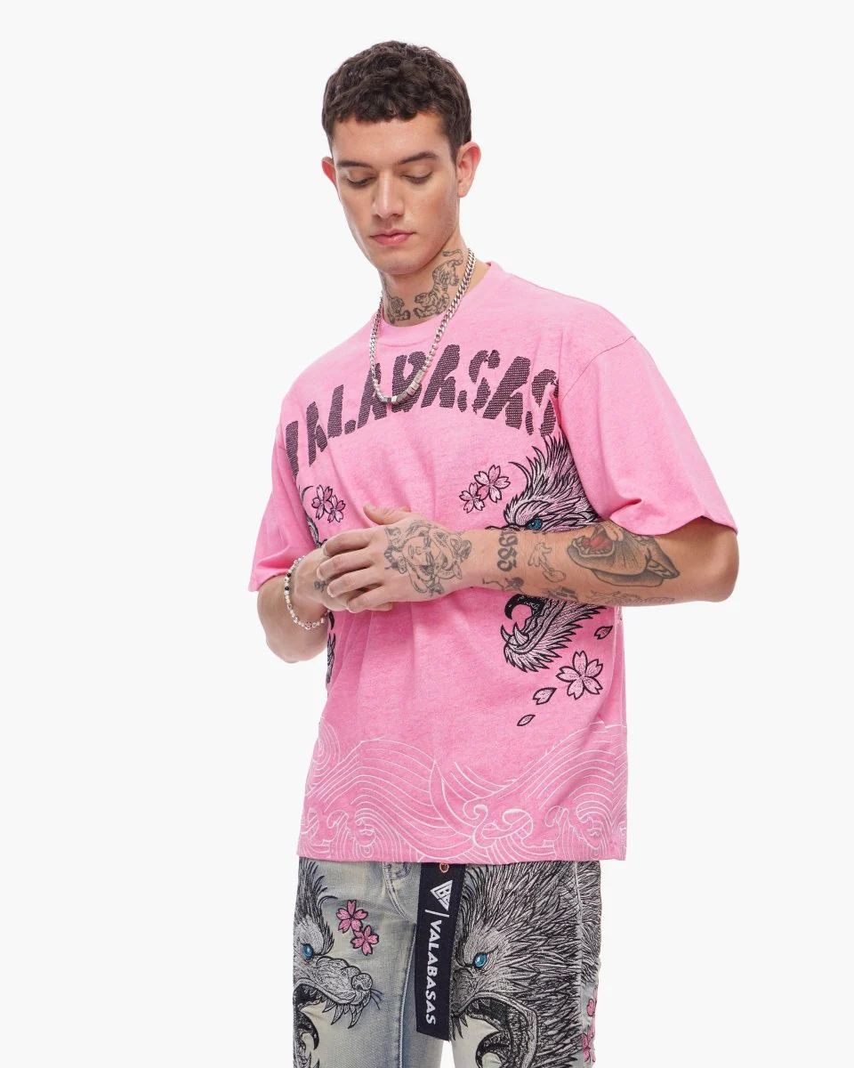 Ikari Tee Pink - Image 4