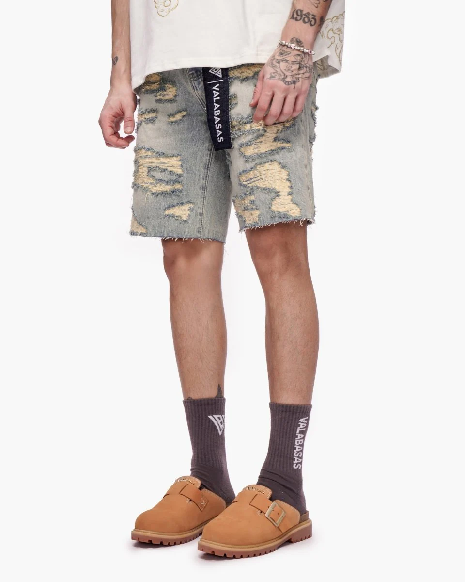 Incise Shorts Vintage Wash - Image 8
