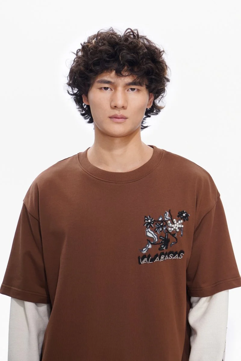 Inheritance Layered Tee Brown - Image 3
