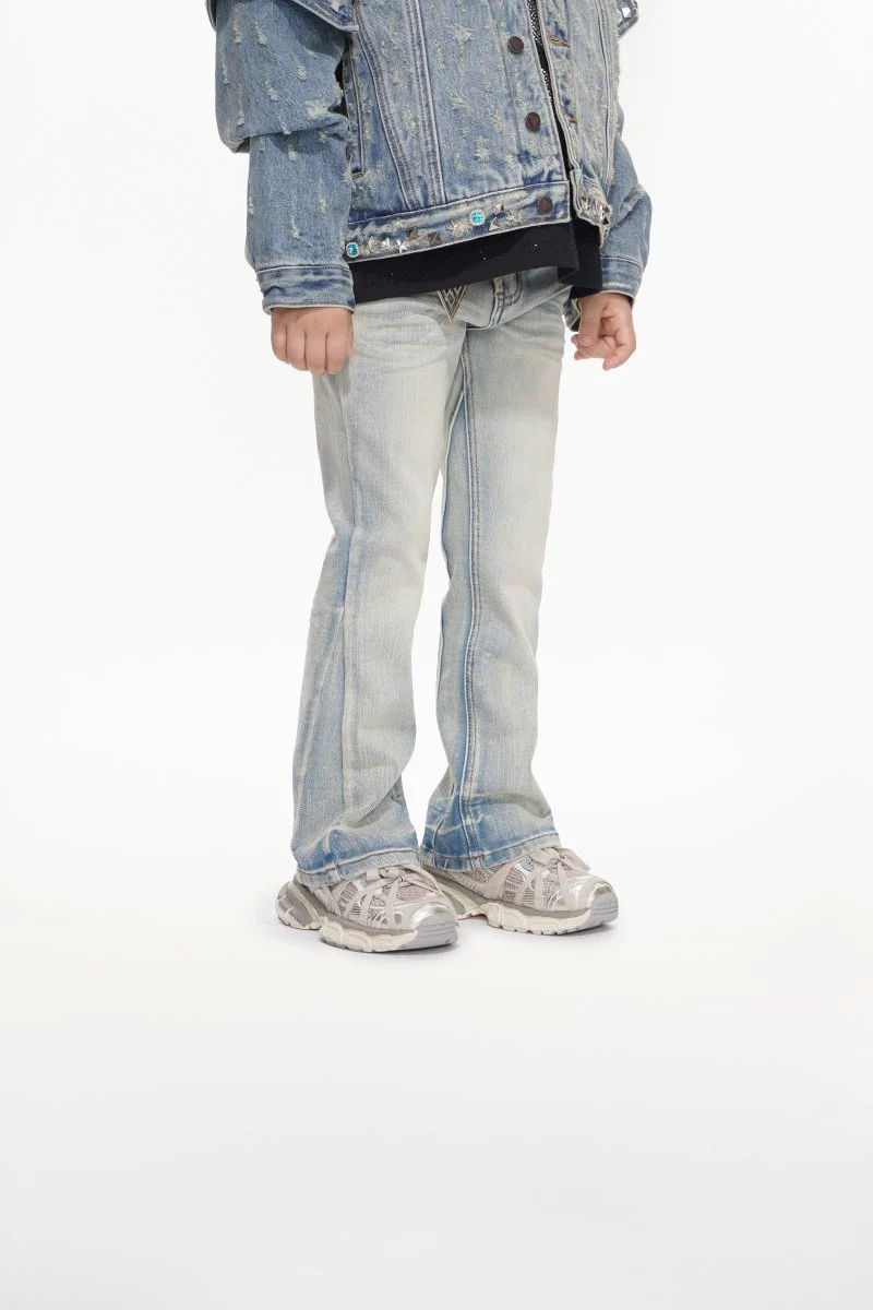 Jr.Stacked Kids Jeans Light Wash - Image 5