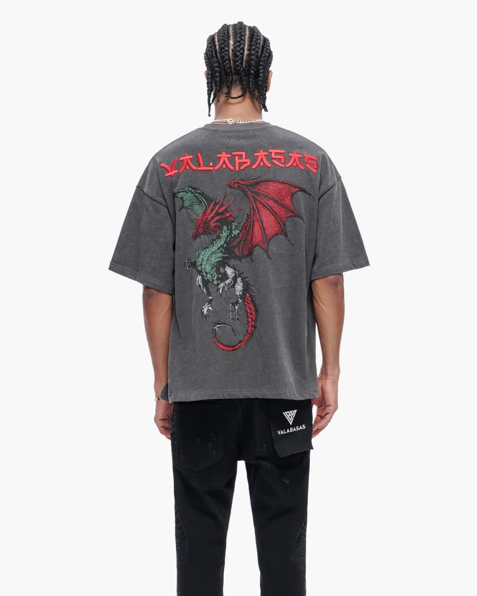 Kaen Tee Dark Grey - Image 6
