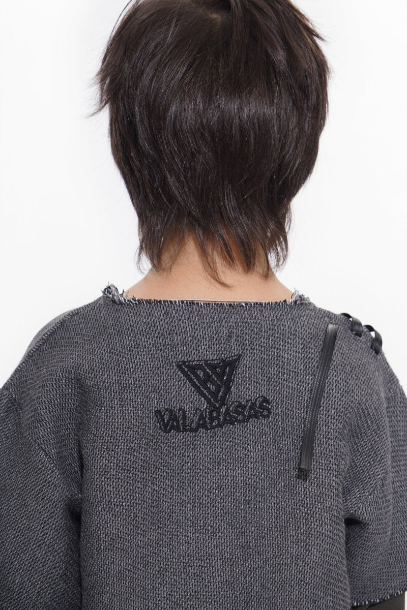 Kids Scripted Grey Tee - Image 3