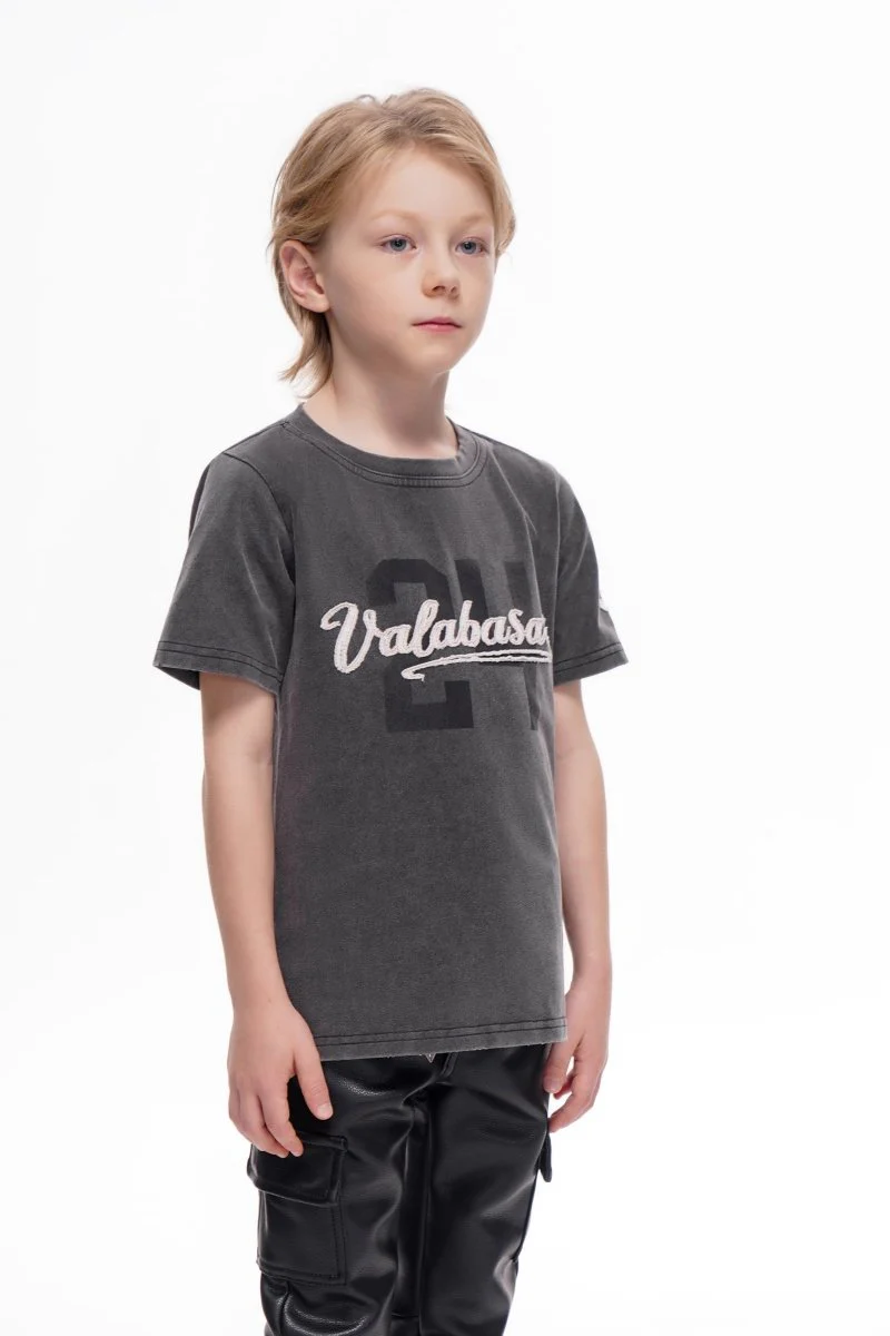 Kids Twenty Four Black Tee - Image 4