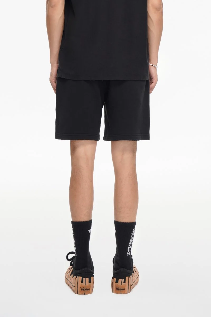 Mr. Fleece Shorts Black - Image 6