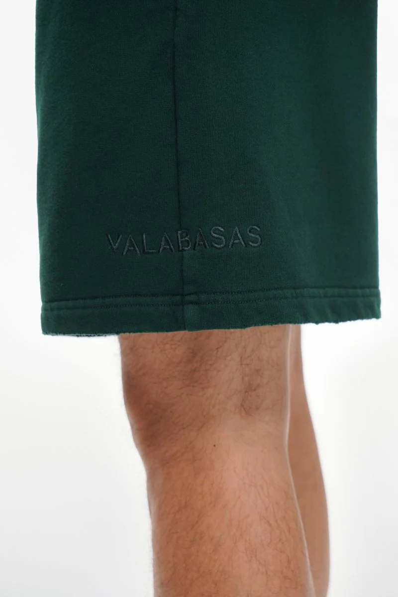 Mr. Fleece Shorts Green - Image 5