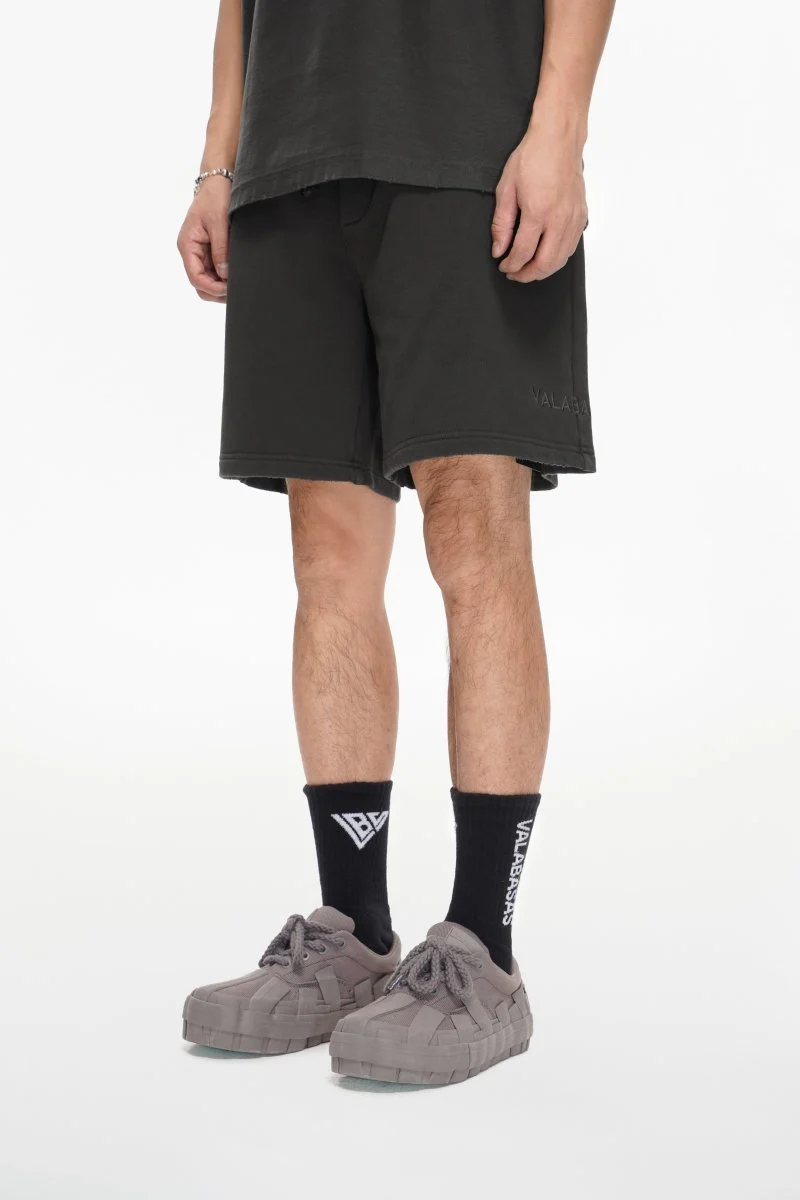 Mr. Fleece Shorts Grey - Image 8
