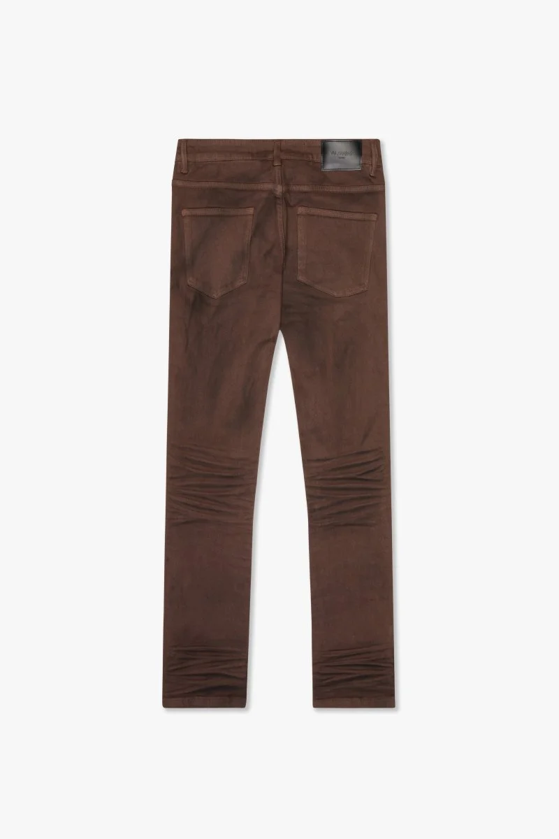 Mr. Flex Brown Wash Skinny Jeans - Image 3
