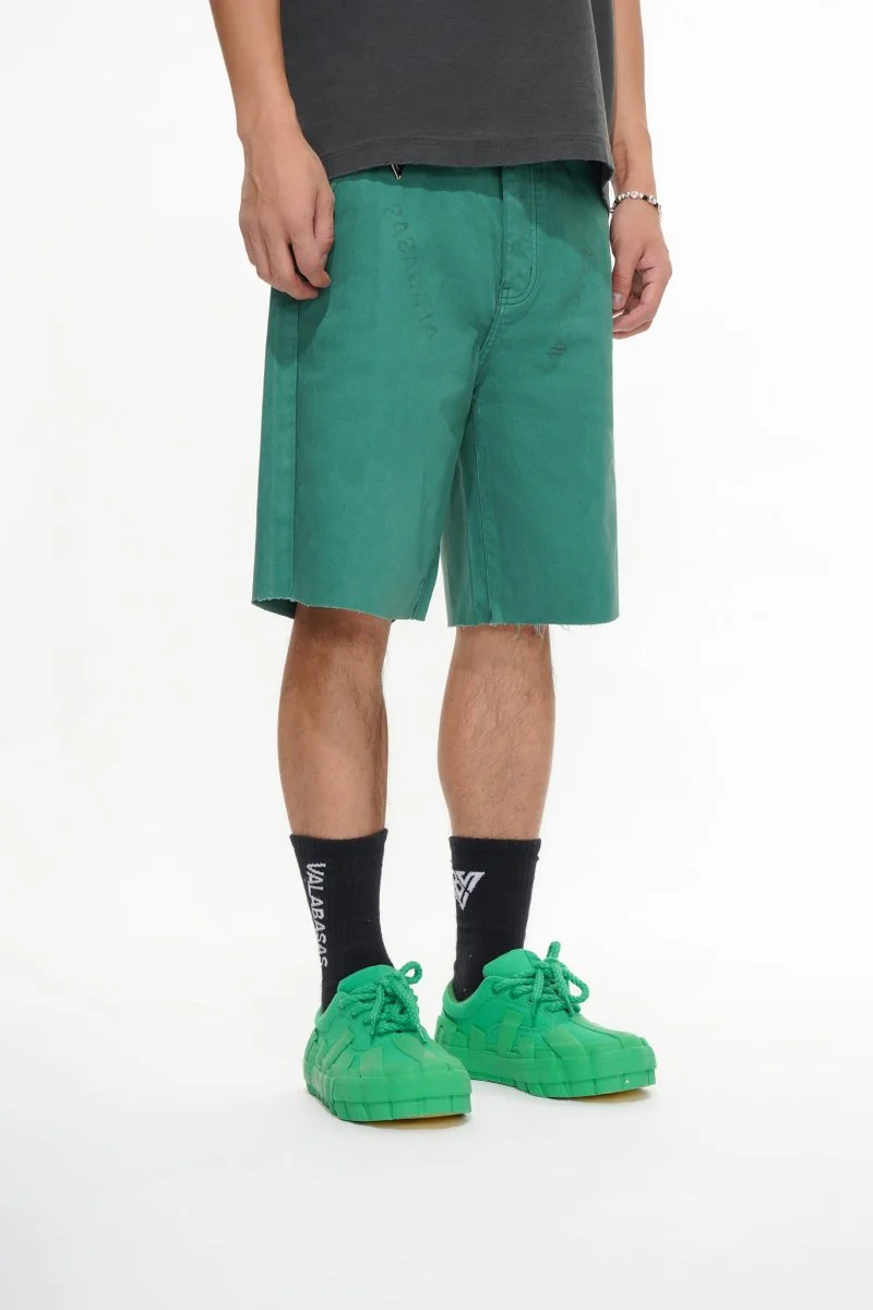 Mr.Shorts Green Waxed - Image 4