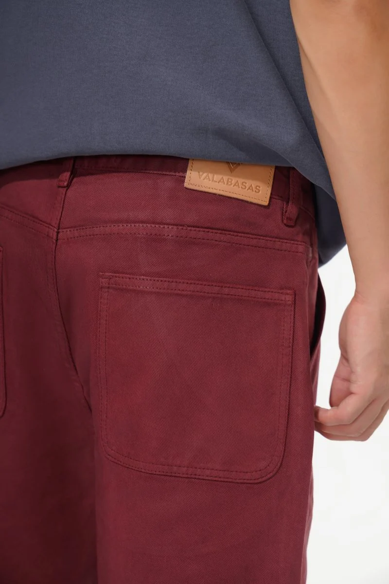 Mr.Shorts Burgundy Waxed - Image 4