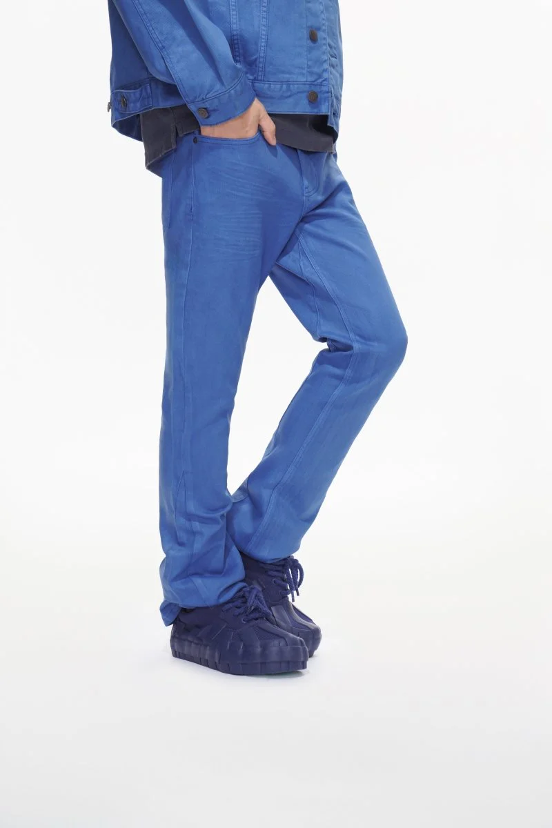 Mr.Stacked Royal Waxed Jean - Image 6