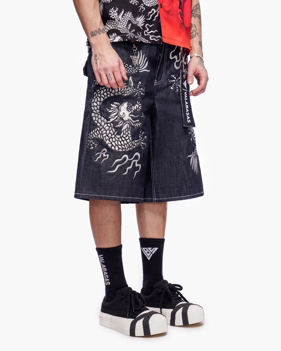 Nexoza Mens Jorts Indigo - Image 7