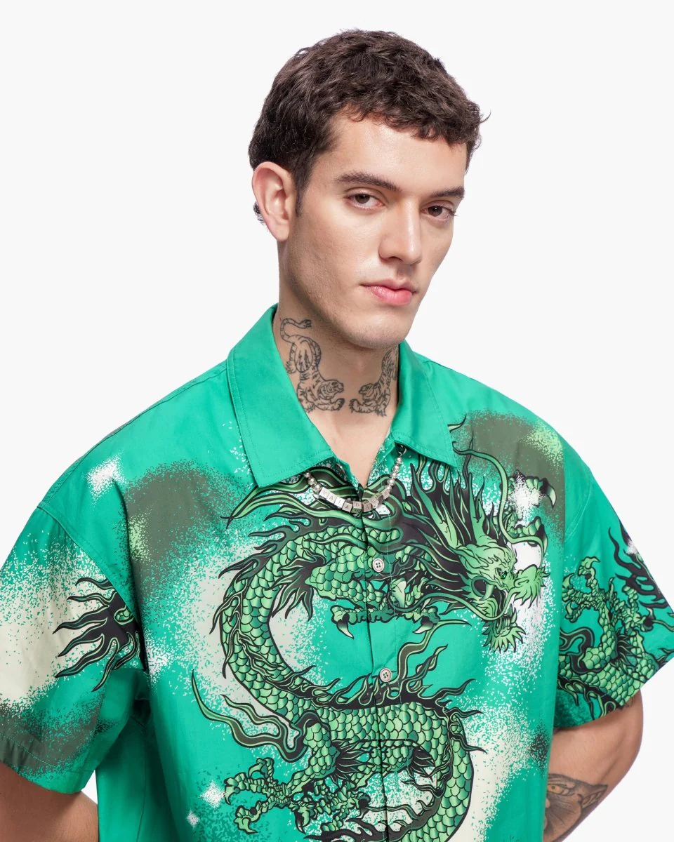 Noriku Button Down Green - Image 3