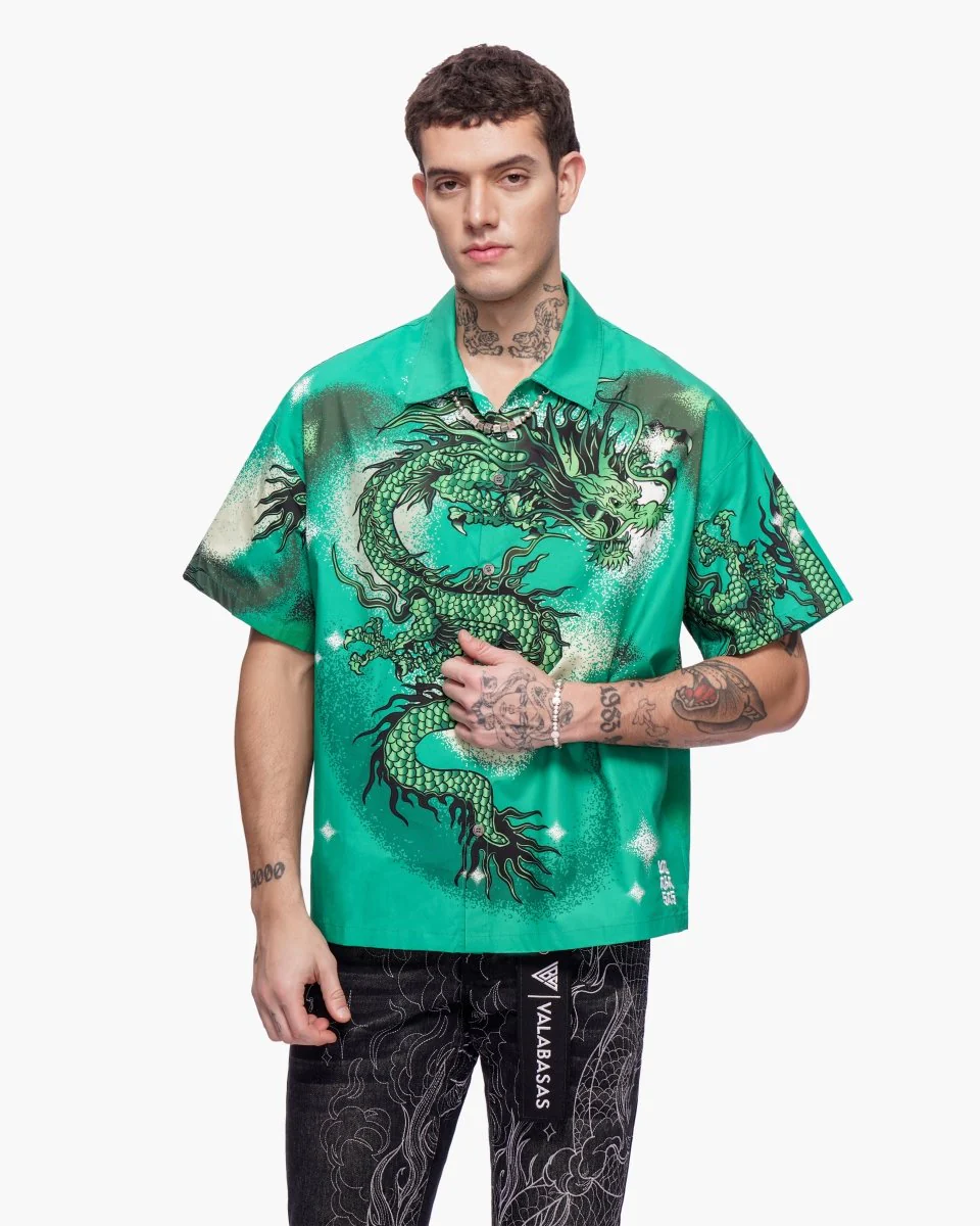 Noriku Button Down Green - Image 4