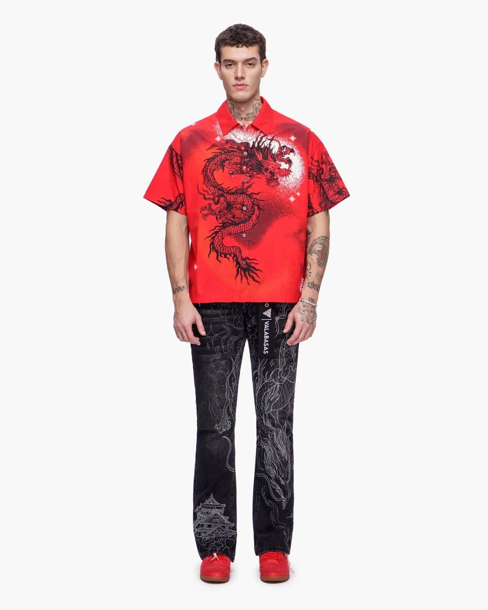 Noriku Button Down Red - Image 10