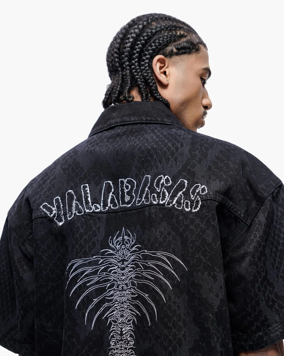 Obsidian Twins Denim Zip Up Black Wash - Image 3