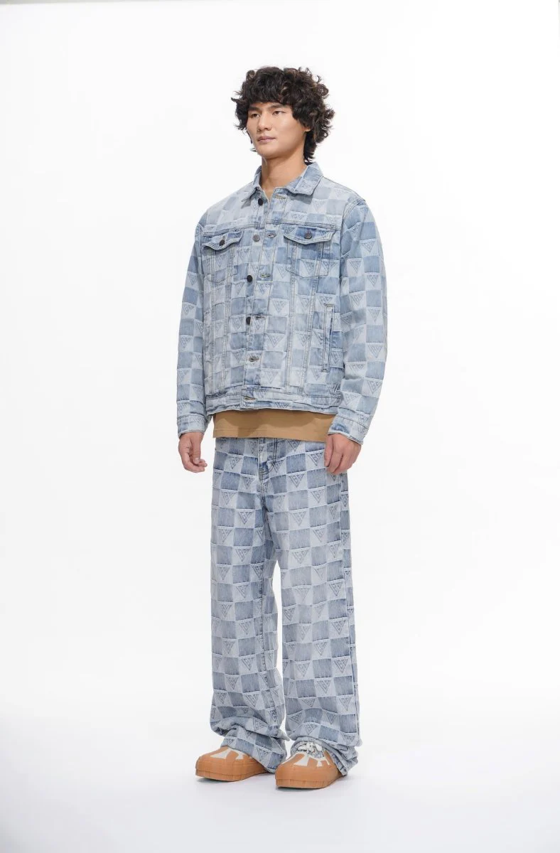Official Light Blue Wash Jacket - Image 8