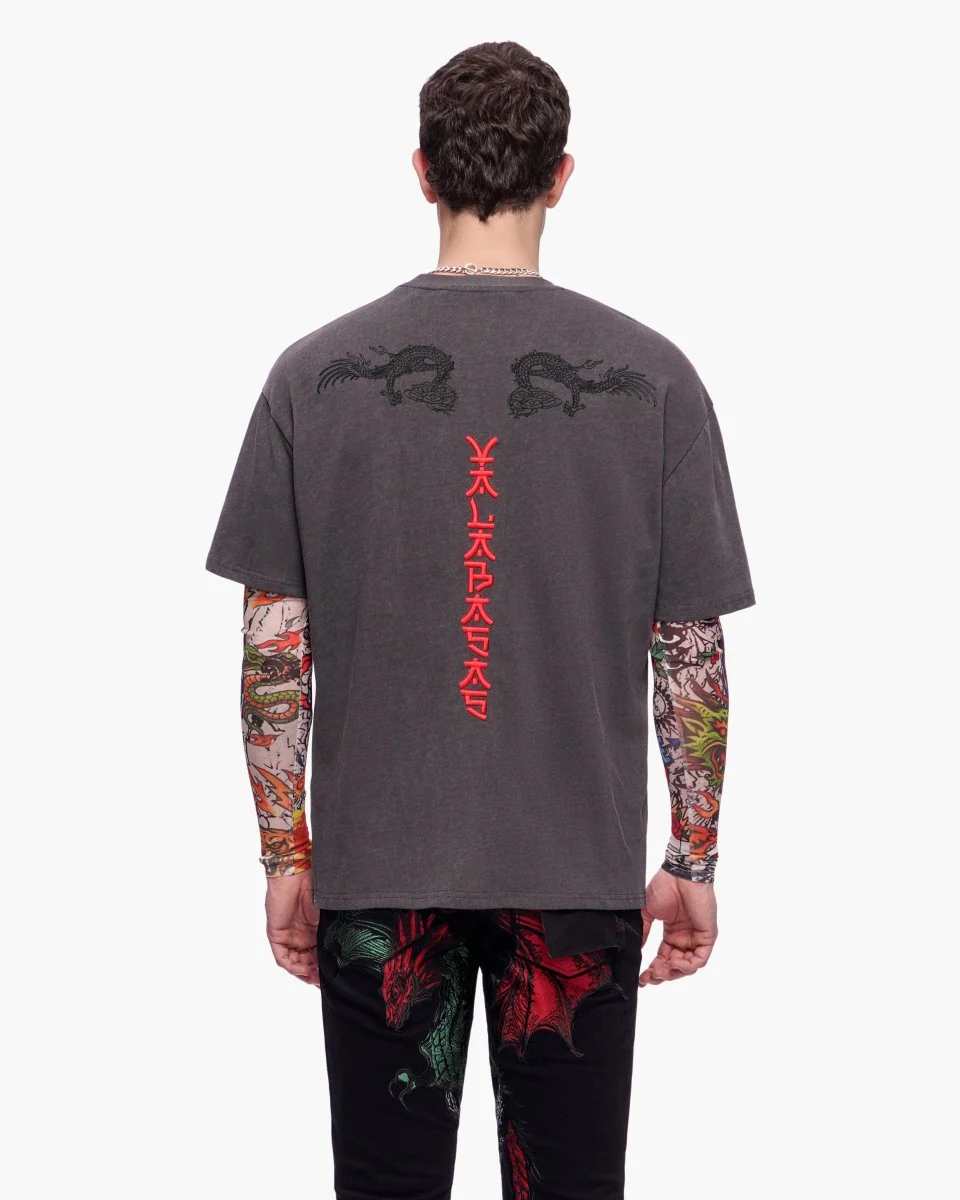 Okiri Long Sleeve Charcoal - Image 4