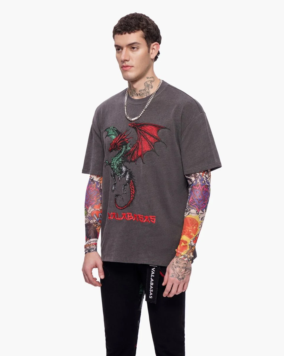Okiri Long Sleeve Charcoal - Image 6