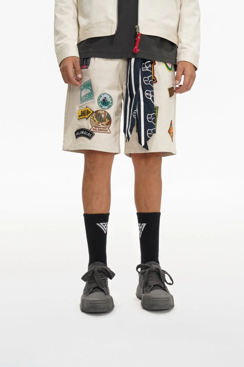 Outland Shorts Beige - Image 3
