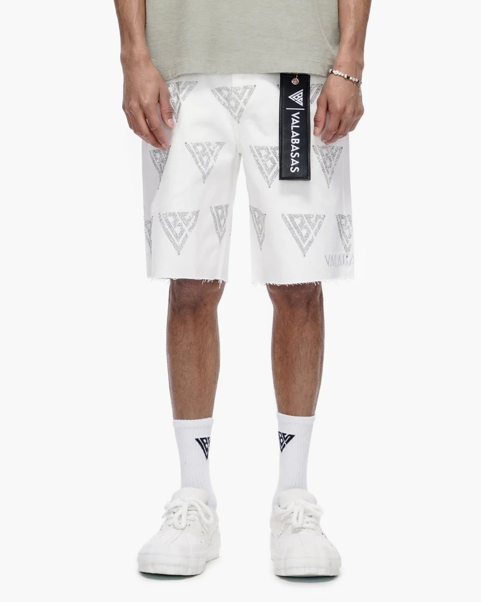 Palace White Shorts - Image 7