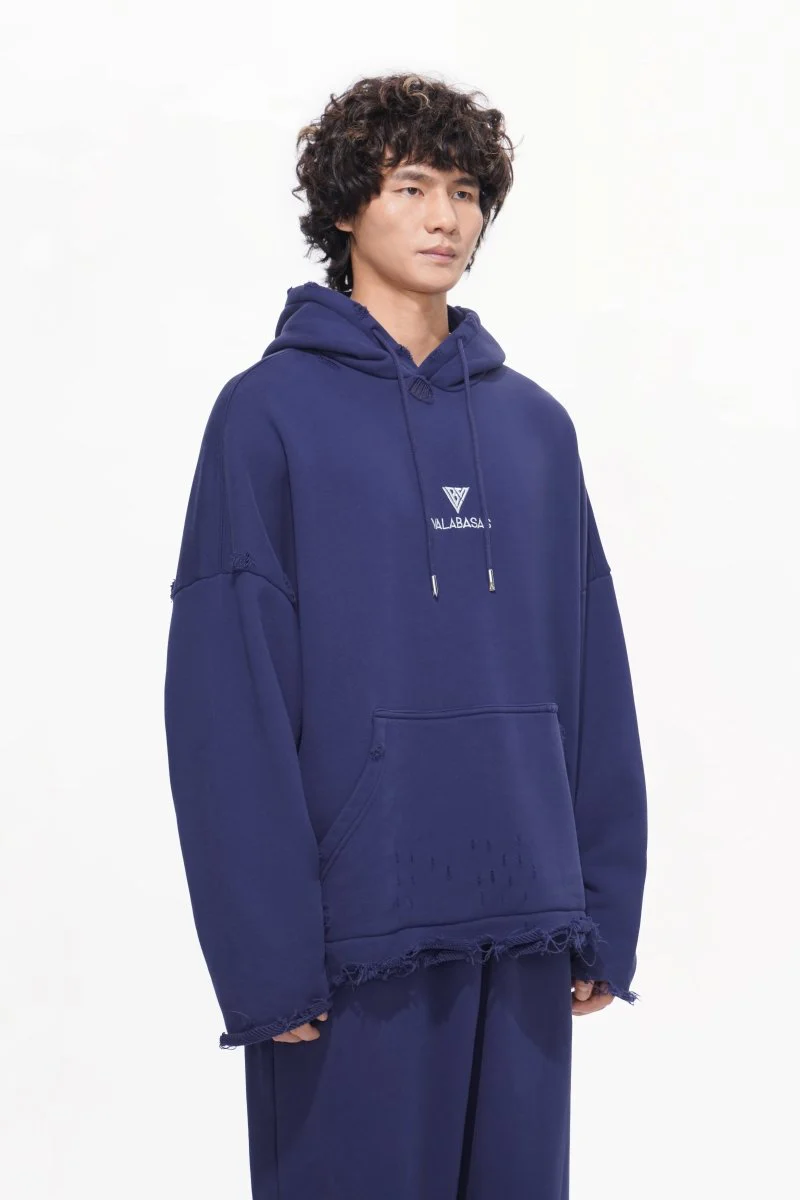 Platinum Royal Blue Hoodie - Image 5