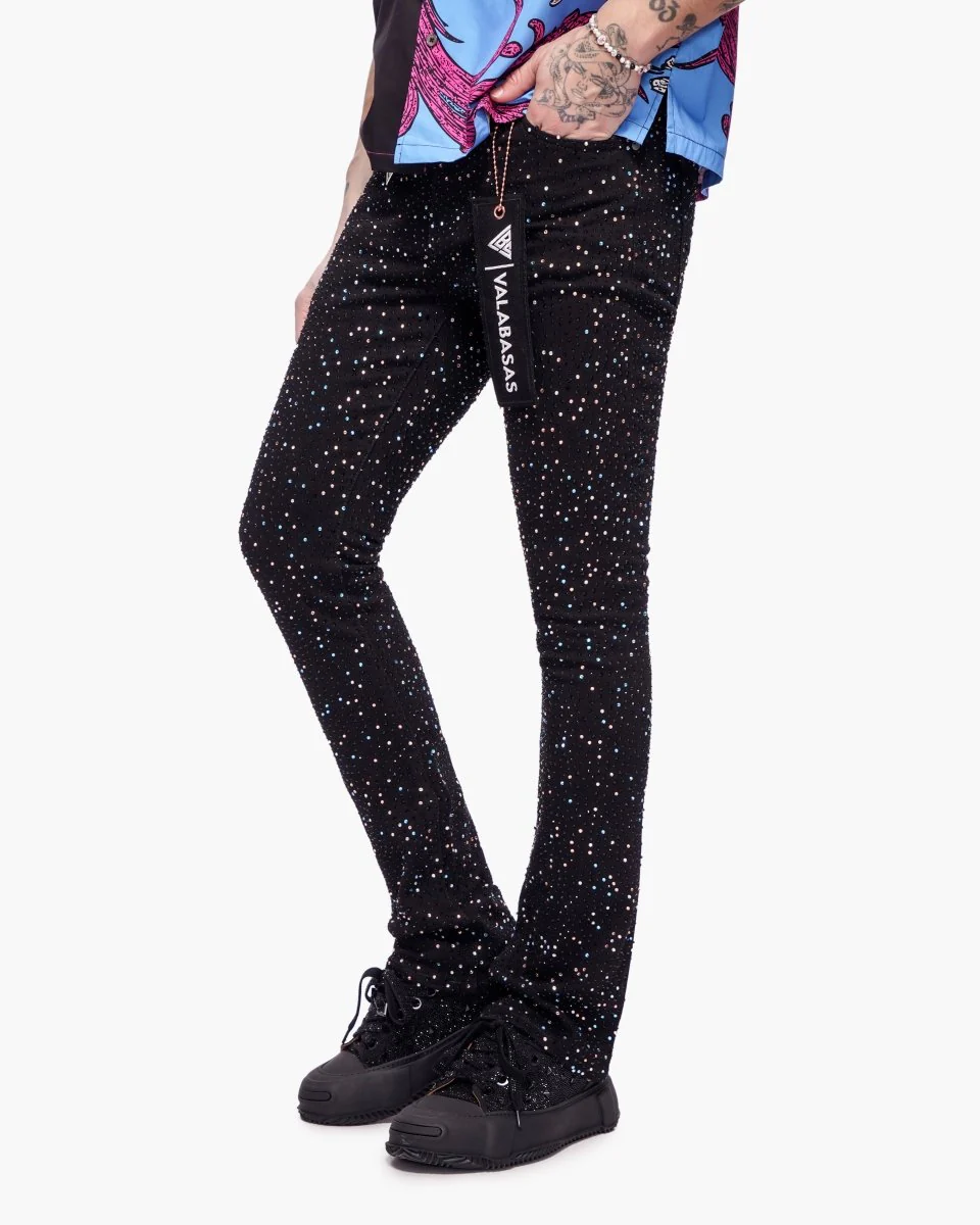 Provide Stacked Jet Black Jeans - Image 5