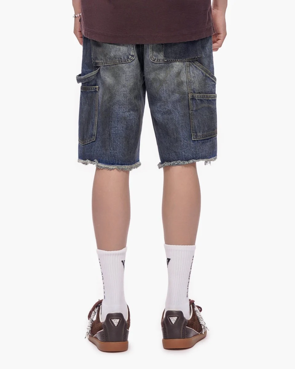 Resident Denim Shorts Dirty Blue - Image 7