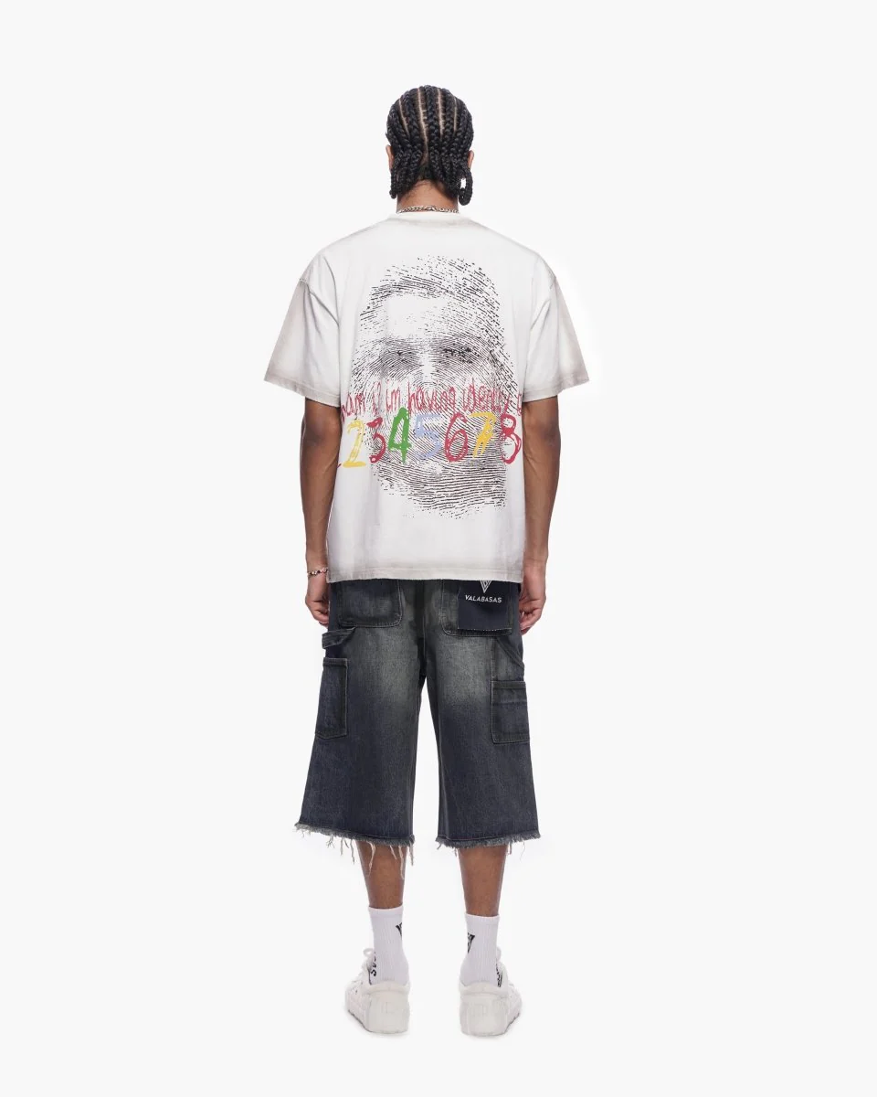Revolt Dirty Blue Jorts - Image 5