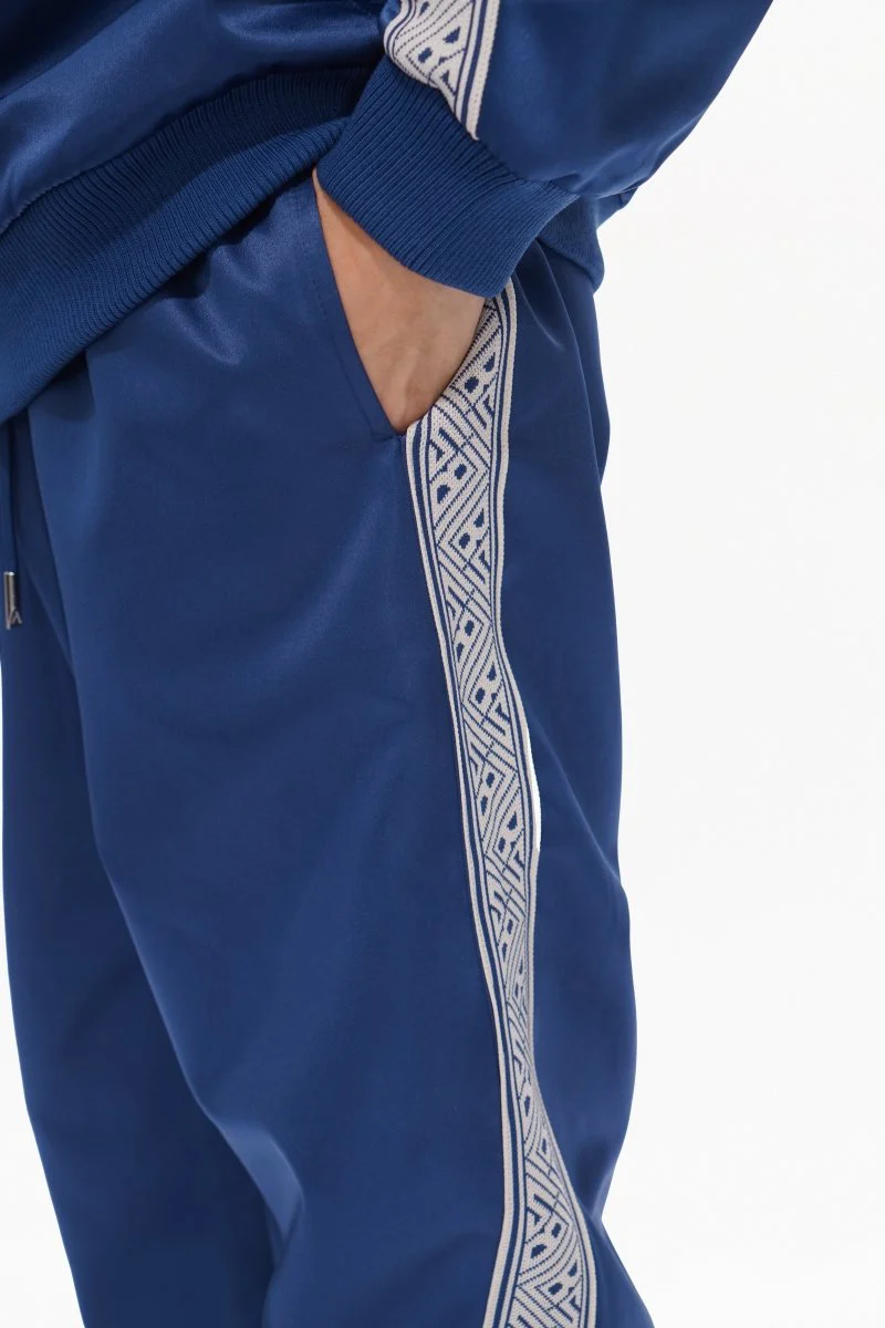 Riviera Track Pants Blue - Image 3