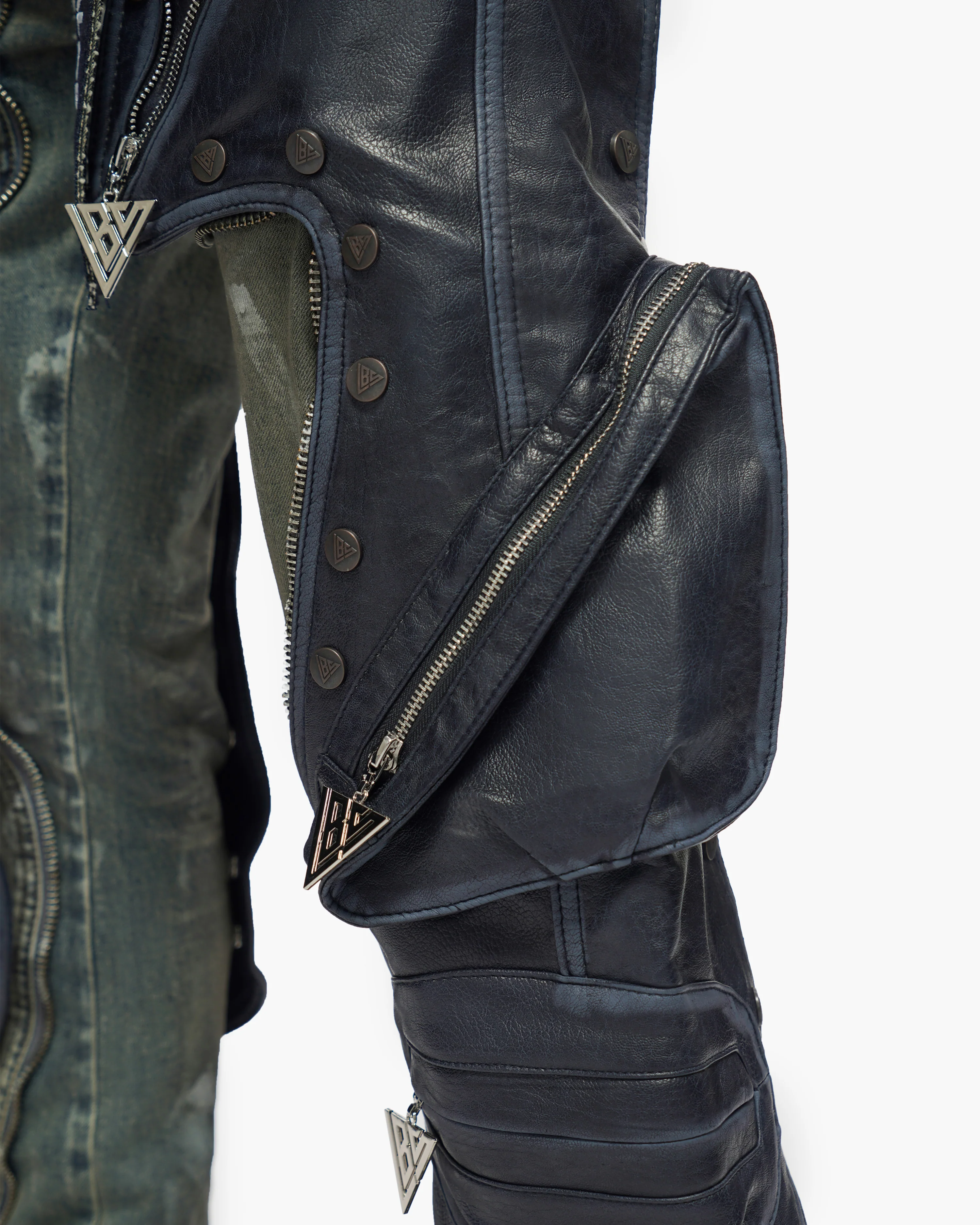 Royal Guard Dirty Blue Stacked Jeans - Image 3