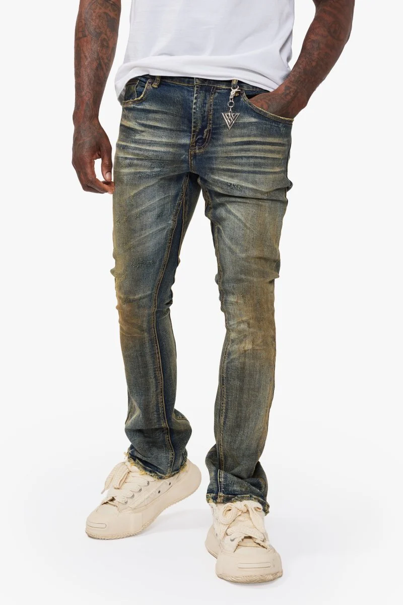 Rugged Vintage Blue Stacked - Image 4