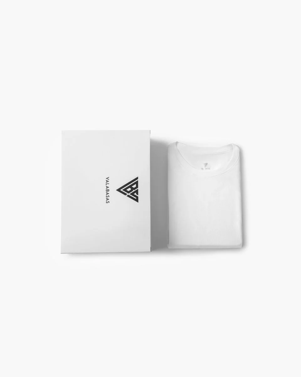 Single Pack Essential Undershirt White Tee - Image 5