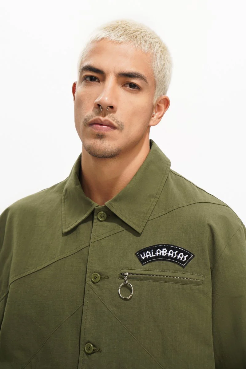 Stonepine Olive Button Down - Image 5
