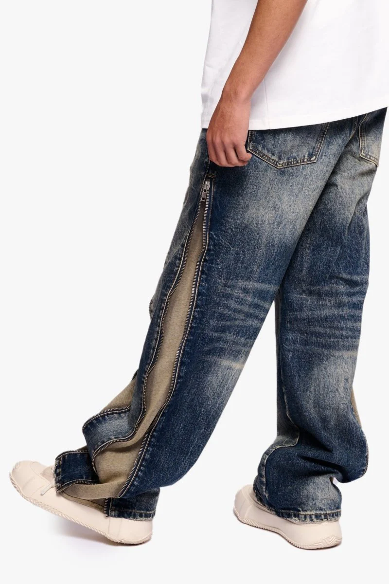 Tarnish Baggy Blue Wash