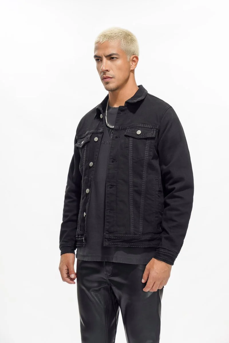 Treasury Mens Jacket Black - Image 6