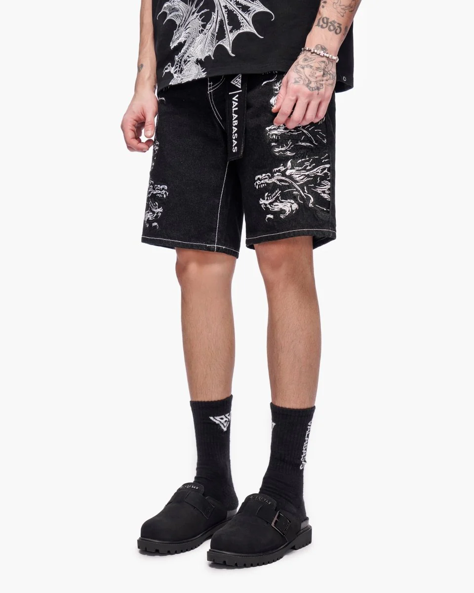 Tsuki Shorts Jet Black - Image 4