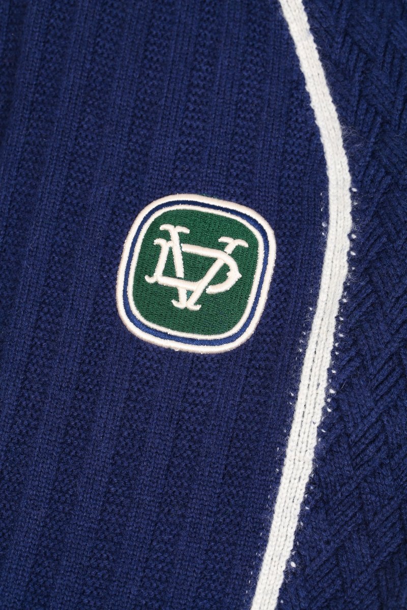 Tacto Knit Pants – Blue (Cashmere Blend) - Image 3