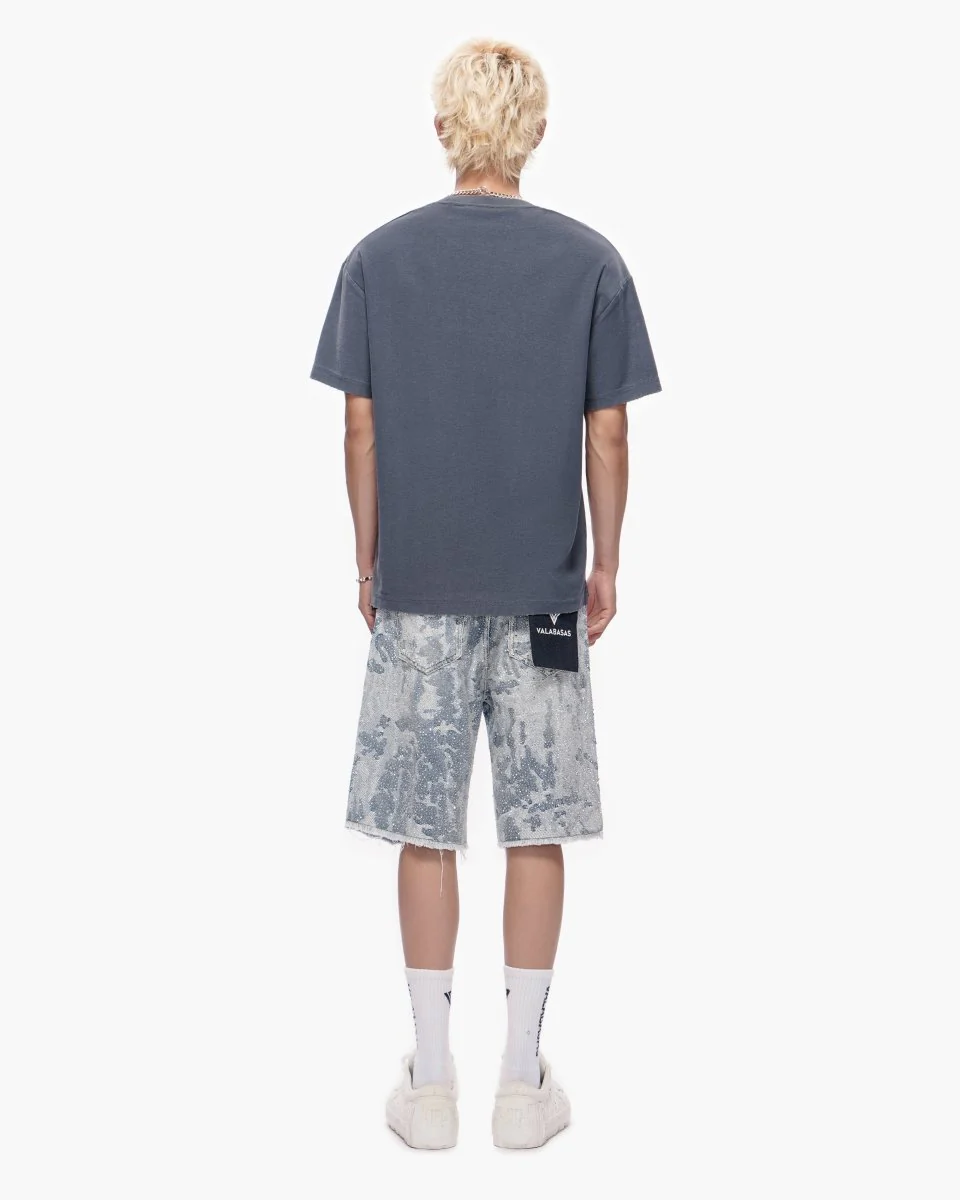 Vertigo Shorts Blue White - Image 10